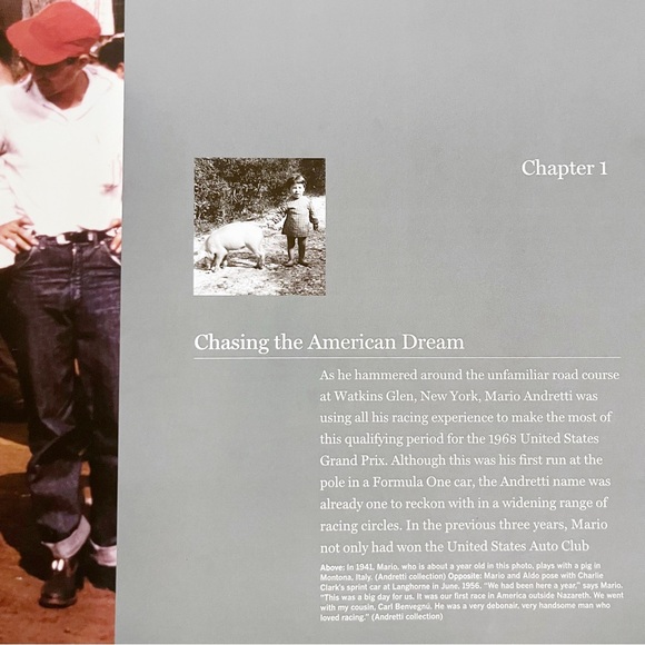 Mario Andretti: A Driving Passion Signed Gift From ROLEX Hardcover Good - Picture 10 of 16